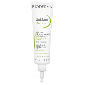 BIODERMA SEBIUM KERATO+ KREM-ŻEL PRZECIWTRĄDZIKOWY O WYSOKIEJ TOLERANCJI 30 ml